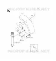 FRONT FENDER voor Kawasaki VULCAN S ABS 2015