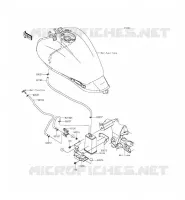 FUEL EVAPORATION SYSTEM(CA) voor Kawasaki VULCAN S ABS 2015