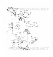 REAR MASTER CYLINDER voor Kawasaki VULCAN S ABS 2015