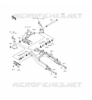 SWINGARM voor Kawasaki VULCAN S ABS 2015