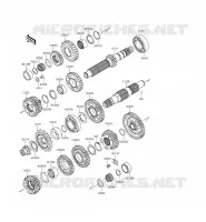 TRANSMISSION voor Kawasaki VULCAN S ABS 2015