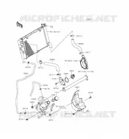WATER PIPE voor Kawasaki VULCAN S ABS 2015