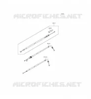 CABLES voor Kawasaki Z300 2015