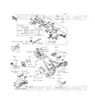CHASSIS ELECTRICAL EQUIPMENT voor Kawasaki Z300 2015