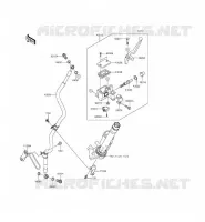 FRONT MASTER CYLINDER voor Kawasaki Z300 2015