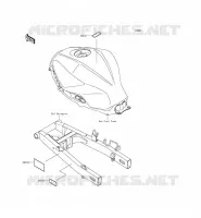 LABELS voor Kawasaki Z300 2015