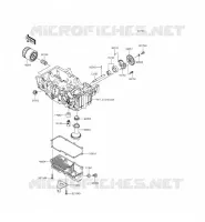 OIL PUMP voor Kawasaki Z300 2015