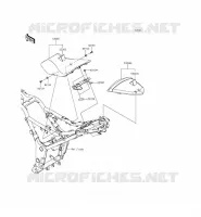 SEAT voor Kawasaki Z300 2015