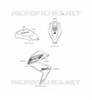 STICKER(GREEN) voor Kawasaki Z300 2015