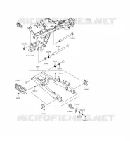 SWINGARM voor Kawasaki Z300 2015