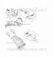 TAILIGHT(S) voor Kawasaki Z300 2015