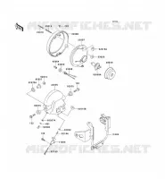 LENS(S) voor Kawasaki ER-5 2000
