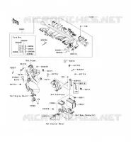 CHASSIS ELECTRICAL EQUIPMENT voor Kawasaki ER-6N 2006