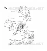 COWLING voor Kawasaki ER-6N 2006