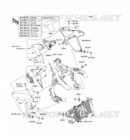 COWLING voor Kawasaki ER-6N 2006