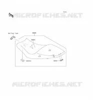 SEAT voor Kawasaki ER-6N 2006