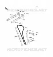 CAMSHAFT   TENSIONER voor Kawasaki ER-6N 2008