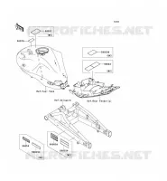 LABELS voor Kawasaki ER-6N 2008