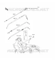 CABLES voor Kawasaki ER-6N 2008