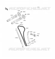 CAMSHAFT   TENSIONER voor Kawasaki ER-6N 2008