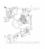ENGINE COVERS voor Kawasaki ER-6N 2008