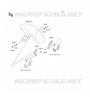 FRONT FENDER voor Kawasaki ER-6N 2008