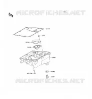 OIL PAN voor Kawasaki ER-6N 2008