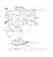 SEAT COVER voor Kawasaki ER-6N 2008