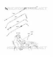 CABLES voor Kawasaki ER-6N 2010