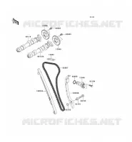 CAMSHAFT   TENSIONER voor Kawasaki ER-6N 2010