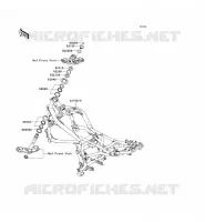CHASSIS voor Kawasaki ER-6N 2010