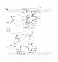 FRONT MASTER CYLINDER voor Kawasaki ER-6N 2010
