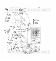 FUEL TANK voor Kawasaki ER-6N 2010