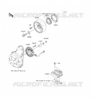 GENERATOR voor Kawasaki ER-6N 2010