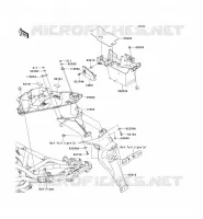 REAR FENDER voor Kawasaki ER-6N 2010