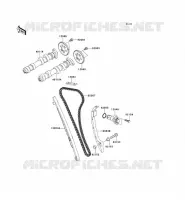 CAMSHAFT   TENSIONER voor Kawasaki ER-6N ABS 2010