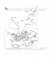 CARBURETOR voor Kawasaki ER-6N ABS 2010