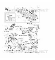 CHASSIS ELECTRICAL EQUIPMENT voor Kawasaki ER-6N ABS 2010