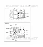 CRANKCASE BOLT voor Kawasaki ER-6N ABS 2010