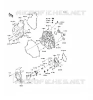 ENGINE COVERS voor Kawasaki ER-6N ABS 2010