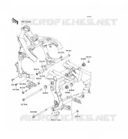 ENGINE MOUNT voor Kawasaki ER-6N ABS 2010