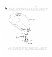FUEL PUMP voor Kawasaki ER-6N ABS 2010
