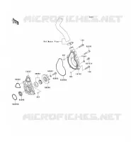 WATER PUMP voor Kawasaki ER-6N ABS 2010