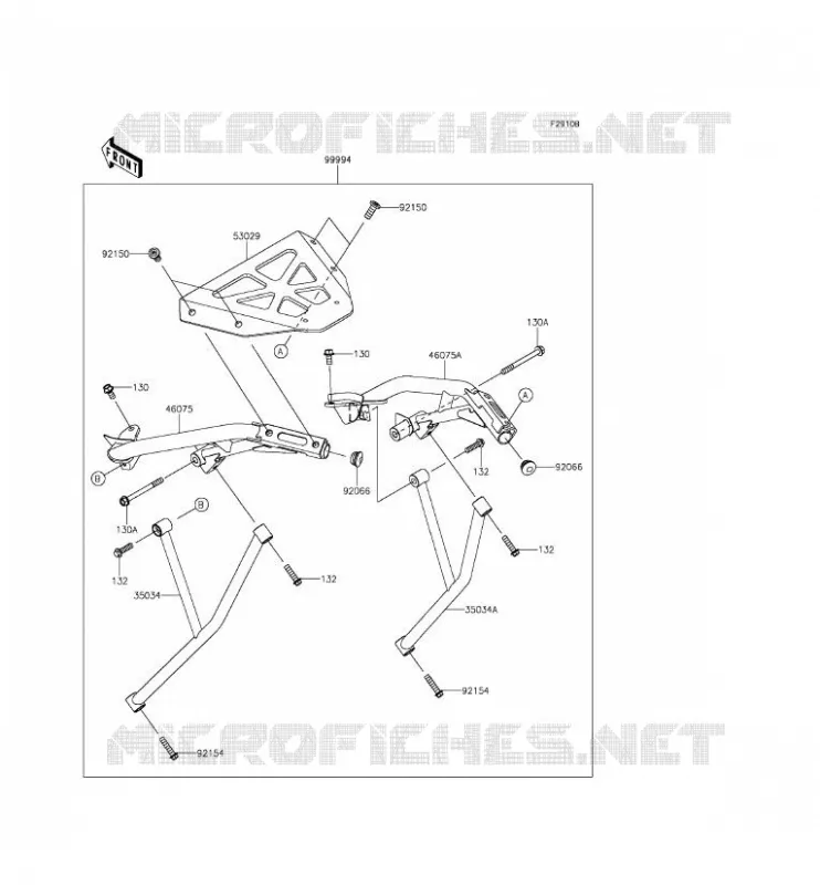 ACCESSORY (SUPPORT TOP CASE) Kawasaki MOTOS 650 2013 ER-6N  ER650EDS