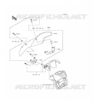 ACCESSORY(Deflector) voor Kawasaki ER-6N ABS 2015