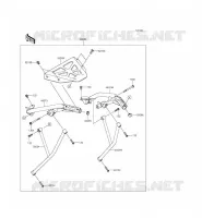 ACCESSORY (SUPPORT TOP CASE) voor Kawasaki ER-6N ABS 2015