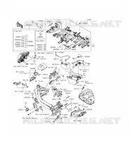 CHASSIS ELECTRICAL EQUIPMENT voor Kawasaki ER-6N ABS 2015
