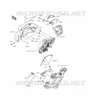 COWLING voor Kawasaki ER-6N ABS 2015