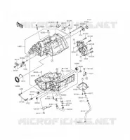 CRANKCASE(S) voor Kawasaki ER-6N ABS 2015