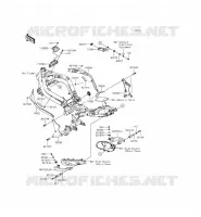FRAME PARTS (COUVERTURE) voor Kawasaki ER-6N ABS 2015
